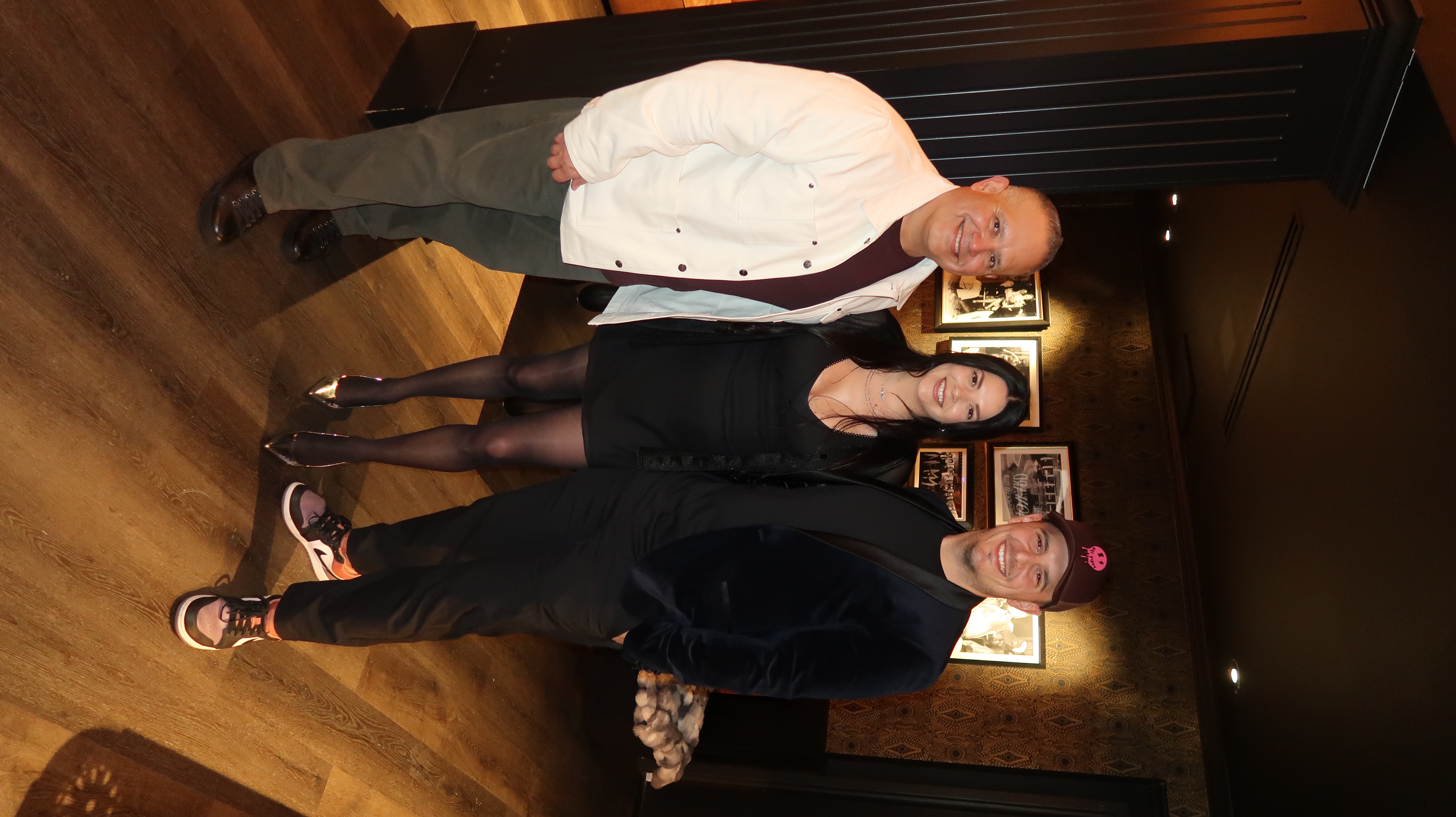 The Get Vibey founders together at an event